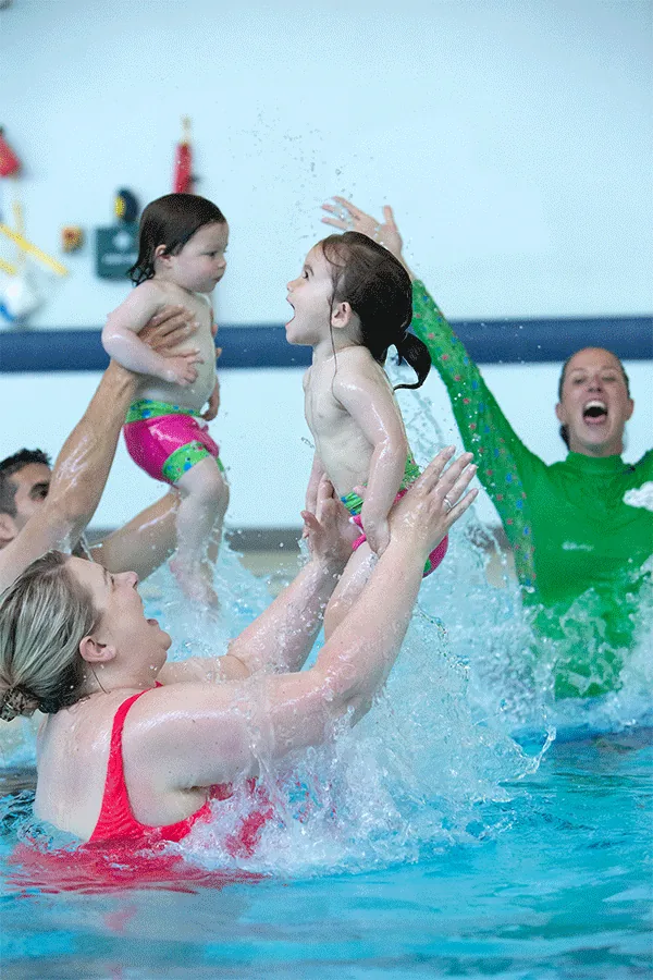 Turtle Tots swimming lessons